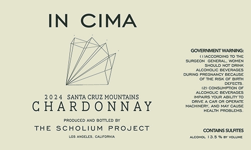 2024 In Cima Chardonnay