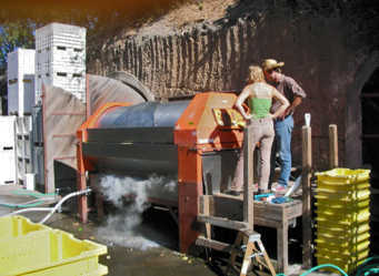 Pressing Naucratis under gas.